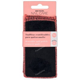 Beter Nail Care Toallitas Reutilizables Quitaesmalte (3 unidades)