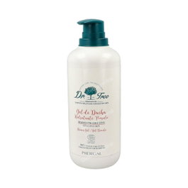 Dr. Tree Dermoprotector Gel de Ducha Hidratante, 500 ml - Gel de Baño Protector con Aroma a Pomelo, pH 5.5, 99.7% Ingredientes Naturales