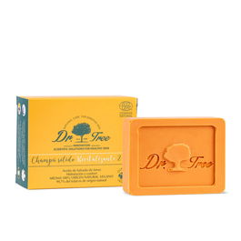 Dr. Tree Champú Sólido Revitalizante 2 en 1, 75 gr
