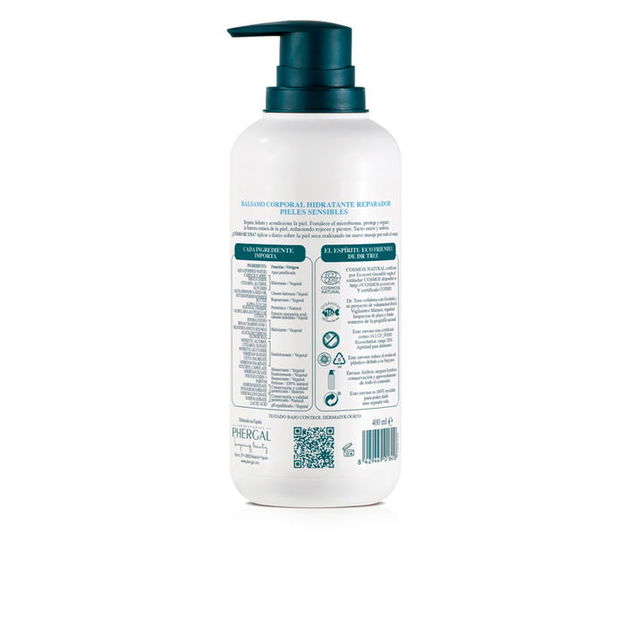 Dr. Tree Bálsamo Reparador Hidratante Corporal 400 ml para Pieles Secas y Sensibles