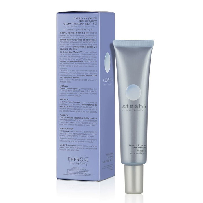 Atashi FRESH & PURE DD cream stay matte #intenso