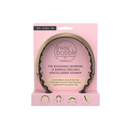 Invisibobble Diadema Ajustable Hairhalo Let's Get Fizzycal | Adaptable, Sin Marcas, Diseño Metálico Satinado