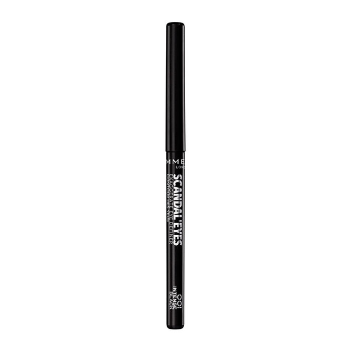 Rimmel London SCANDALEYES AUTOMATIC eyeliner #black Delineador de ojos retráctil 0.35 gr