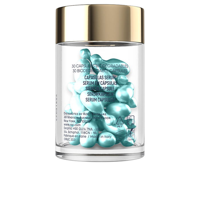 Roc HYDRATE + PLUMP Cápsulas Sérum con Ácido Hialurónico Antiarrugas e Hidratante Antiedad - 30 Unidades Roc HYDRATE + PLUMP Cápsulas Sérum con Ácido Hialurónico Antiarrugas e Hidratante Antiedad - 30 Unidades
