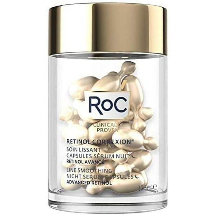 RoC Line Smoothing Advanced Retinol Sérum Noche 30 Cápsulas