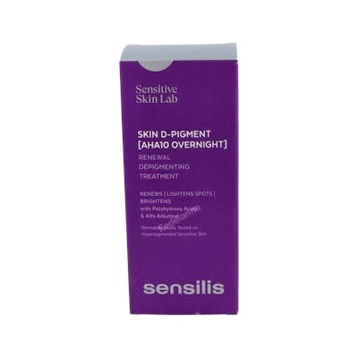 Sensilis SKIN D-PIGMENT [AHA10 OVERNIGHT] Tratamiento Renovador 30 ml