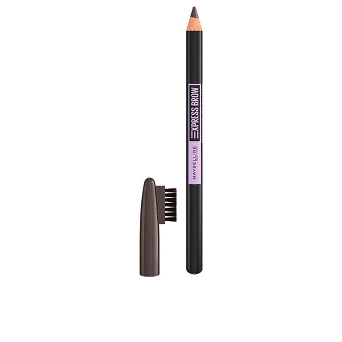 Maybelline Express Brow Lápiz de Cejas #06 Black Brown 4.3g - Para Definir, Rellenar y Dar Forma con Aplicador
