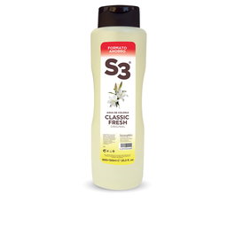 S3 S-3 CLASSIC FRESH Colonia Eau de Toilette Unisex Fresca Floral Cítrica 750 ml
