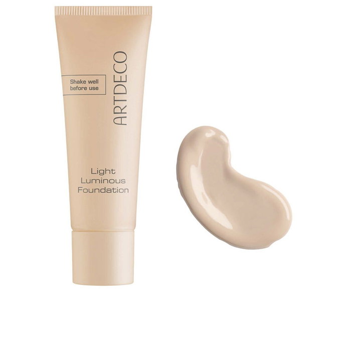 Artdeco LIGHT LUMINOUS foundation Base de Maquillaje Tono Neutral Porcelain 25 ml Tratamiento Facial Hidratante Artdeco LIGHT LUMINOUS foundation Base de Maquillaje Tono Neutral Porcelain 25 ml Tratamiento Facial Hidratante