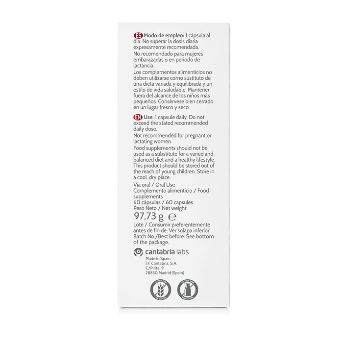 Iraltone AGA Cápsulas 60 unidades - Tratamiento Anticaída y Revitalizante Capilar