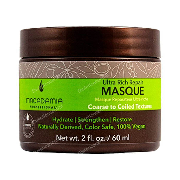 Macadamia Ultra Rich Repair Masque 60ml - Pro Vegan Macadamia Ultra Rich Repair Masque 60ml - Pro Vegan