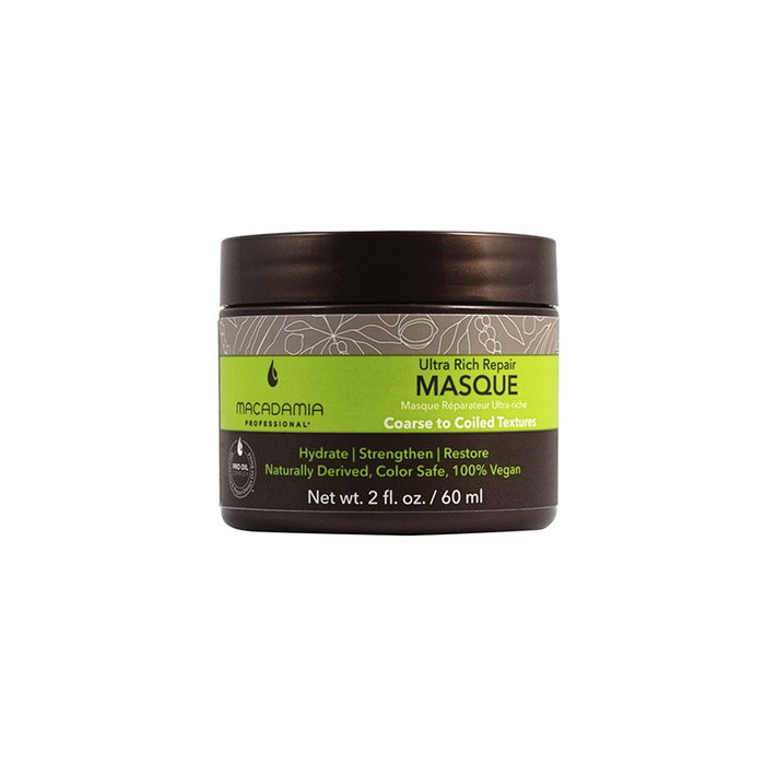Macadamia Ultra Rich Repair Masque 60ml - Mascarilla Capilar Hidratante para Cabello Seco y Dañado Pro Vegan Macadamia Ultra Rich Repair Masque 60ml - Mascarilla Capilar Hidratante para Cabello Seco y Dañado Pro Vegan