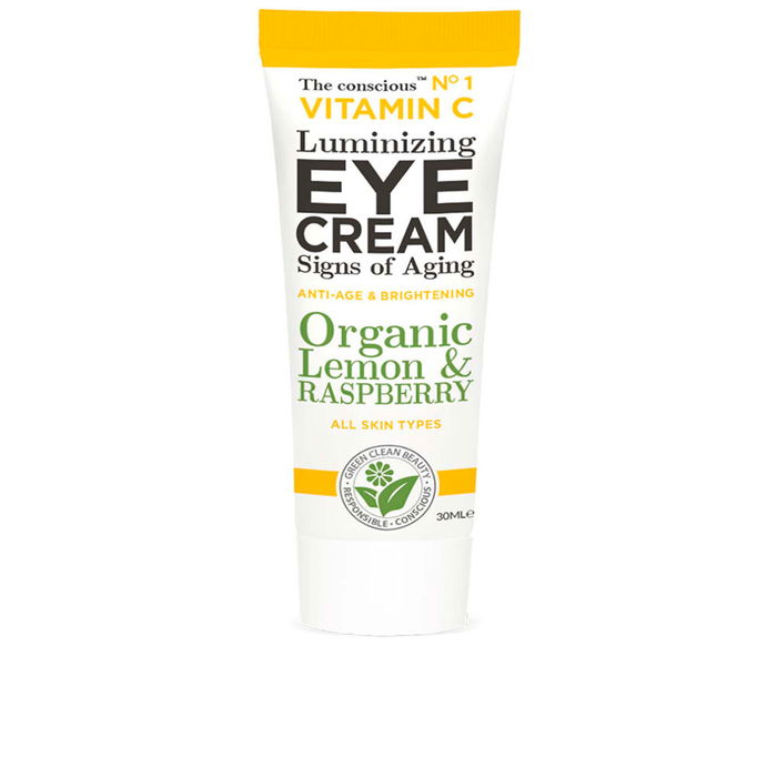 The Conscious™ Crema Contorno de Ojos Iluminadora Vitamina C Limón y Frambuesa 30 ml