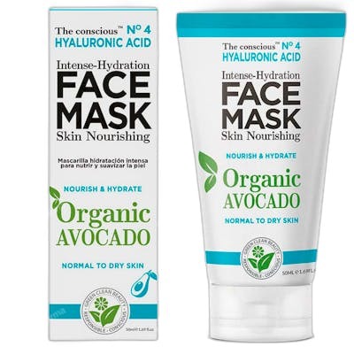 Biovene The Conscious No.4 Mascarilla de Ácido Hialurónico y Aguacate Orgánico 50 ml