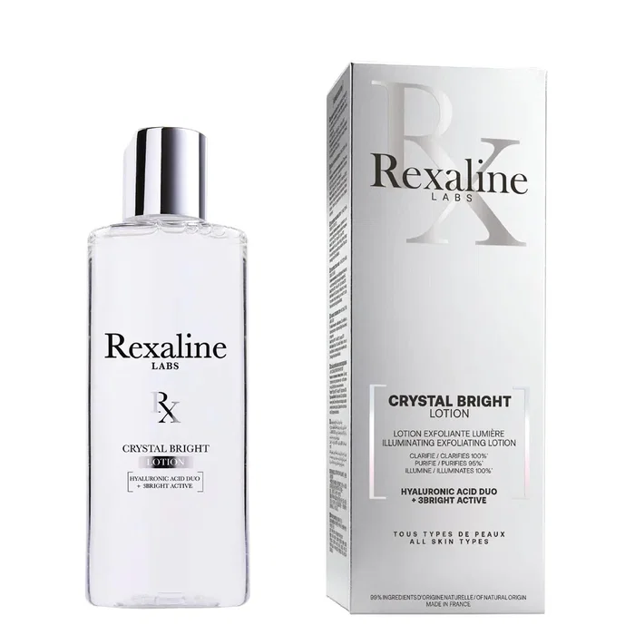 Rexaline Crystal Bright Loción Exfoliante con Ácido Hialurónico 150 ml