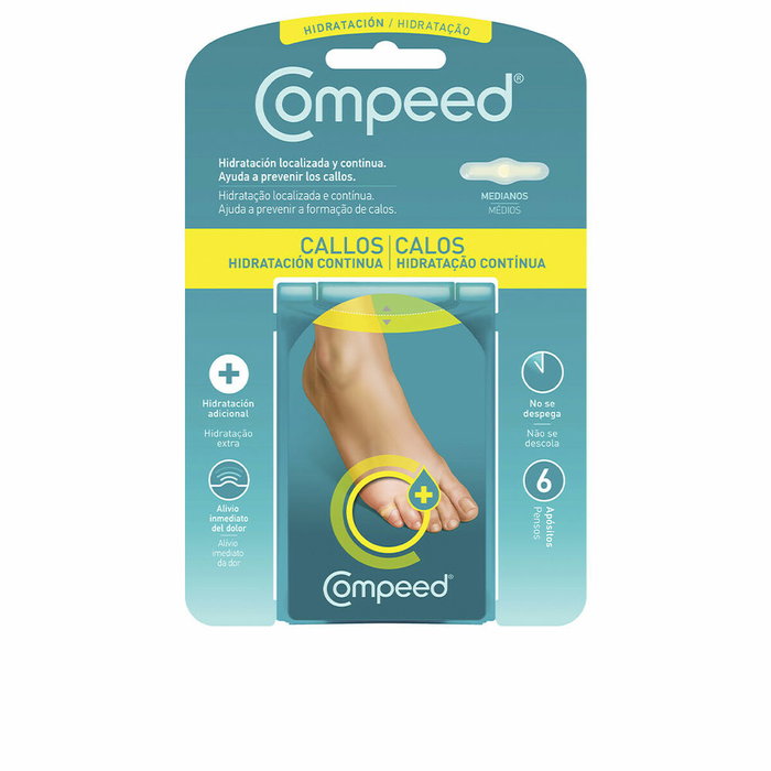 Compeed CALLOS hidratación continua 6 apósitos