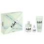 ROCHAS Girl Eau de Toilette Set de Regalo para Mujer, 100 ml + Miniatura 7.5 ml + Exfoliante Corporal 100 ml