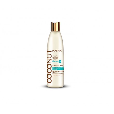 Kativa Coconut Acondicionador Reconstruction & Shine 355 ml Kativa Coconut Acondicionador Reconstruction & Shine 355 ml
