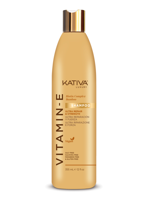 Kativa Vitamina E Biotina Bamboo Champú 355ml