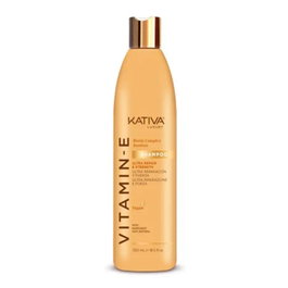Kativa Champú Vitamina E, Biotina y Bambú 550 ml