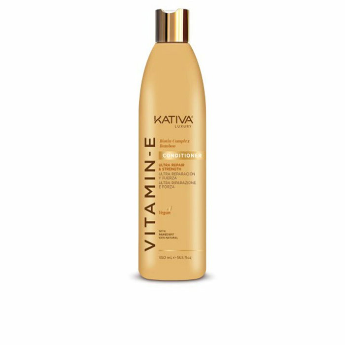 Kativa Vitamina E Biotina & Bamboo Acondicionador 550 ml