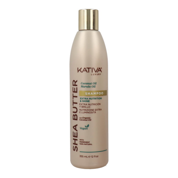 Kativa Shea Butter Coconut Marula Oil Champú 355 ml Kativa Shea Butter Coconut Marula Oil Champú 355 ml