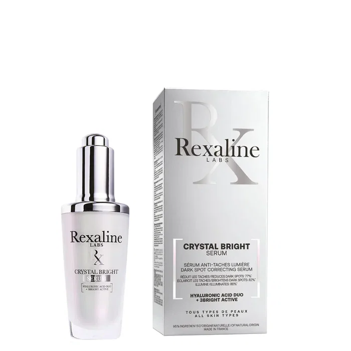 Rexaline Crystal Bright Ácido Hialurónico + 3 Activos Luminosos Iluminador 30 ml