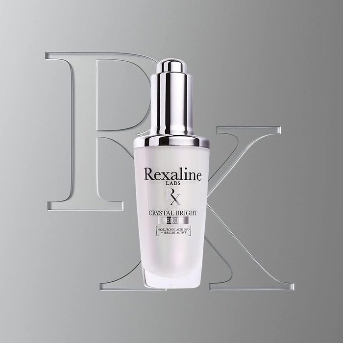 Rexaline Crystal Bright Ácido Hialurónico + 3 Activos Luminosos Iluminador 30 ml
