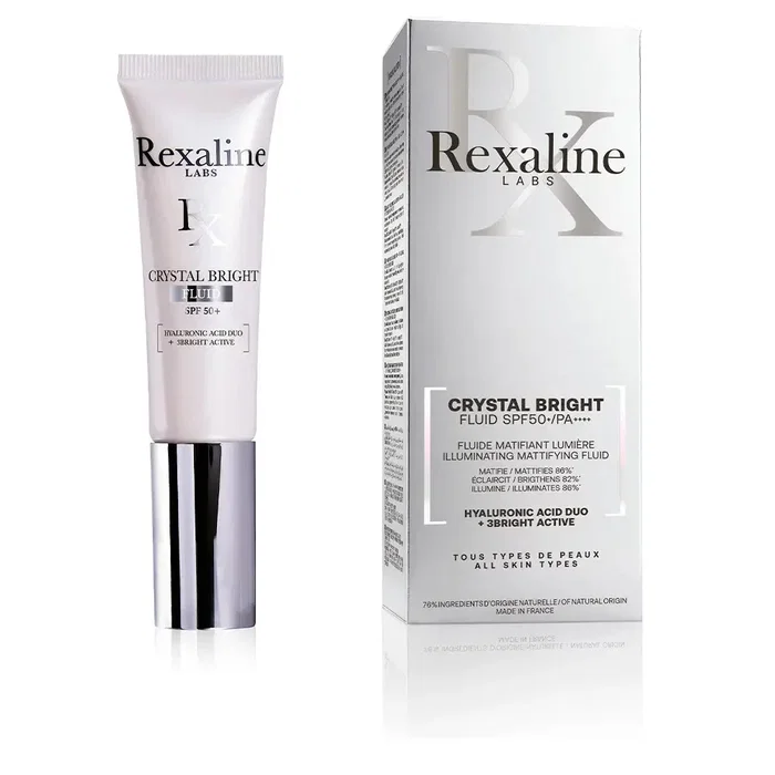 Rexaline Crystal Bright Fluido Iluminador SPF 50+ 30 ml Rexaline Crystal Bright Fluido Iluminador SPF 50+ 30 ml