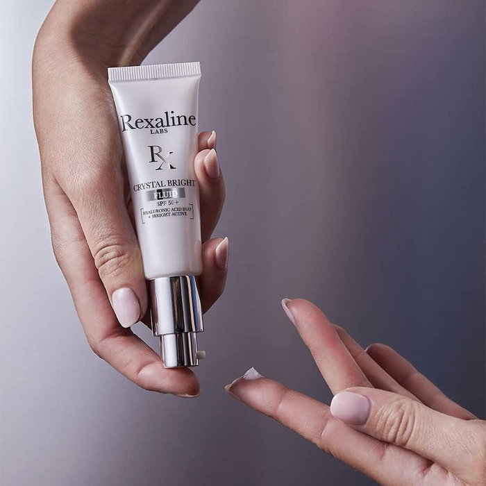Rexaline Crystal Bright Fluido Iluminador SPF 50+ 30 ml