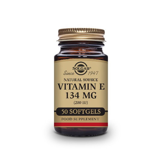 Solgar Vitamina E 200 UI 134 mg 50 Cápsulas Blandas Solgar Vitamina E 200 UI 134 mg 50 Cápsulas Blandas