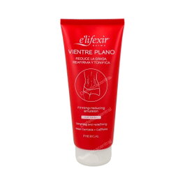 E'Lifexir Crema Reductora Vientre Plano - Gel Reductor Abdominal Triple Acción Quema Grasas, Reafirma Piel y Reduce Estrías - 200 ml