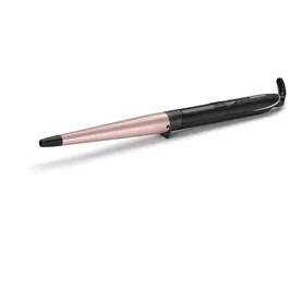 BABYLISS Tenacilla Rizadora Cónica C454E Rose Quartz - Ondulador de Pelo con Cerámica de Cuarzo, 6 Ajustes de Temperatura hasta 210°C