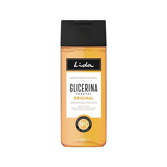 Lida Jabón 100% Natural de Glicerina 600 ml Lida Jabón 100% Natural de Glicerina 600 ml
