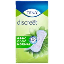 TENA LADY Discreet Compresa Incontinencia Normal 15 Unidades - Protección para Pérdidas Leves y Moderadas