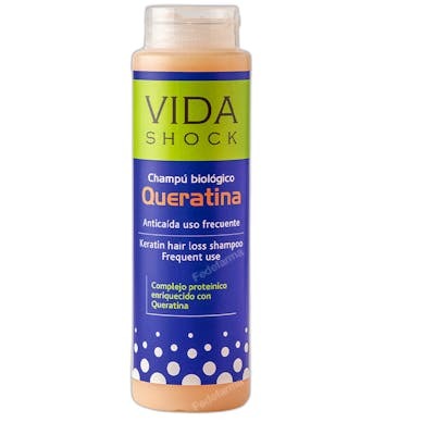 Luxana VIDA SHOCK Champú Anticaída Queratina Biológico 300 ml