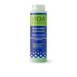 Luxana VIDA SHOCK Champú Anticaspa y Anticaída con Hexamidine - Previene y Regula la Descamación, Fomenta la Oxigenación - 300 ml