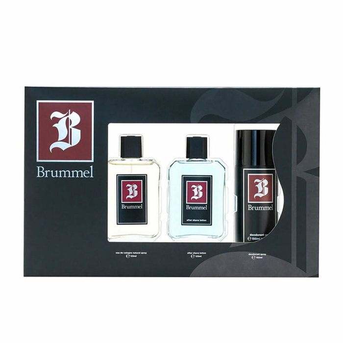 Puig Brummel Estuche de Fragancia Masculina: Eau de Cologne 125ml, After Shave 125ml, Desodorante 150ml Puig Brummel Estuche de Fragancia Masculina: Eau de Cologne 125ml, After Shave 125ml, Desodorante 150ml