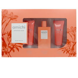 Amichi Mandarine Musk Lote Eau de Toilette para Mujer Set de 3 Piezas