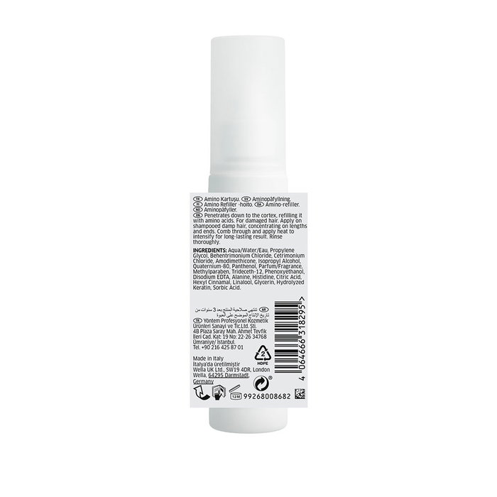 Wella Professionals FUSION amino refiller - Tratamiento reparación pelo para cabello dañado - 70 ml - Uso profesional