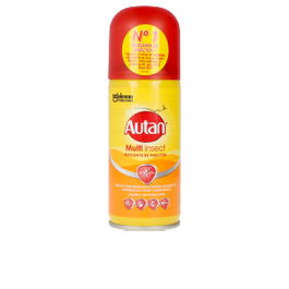 Autan Repelente Mosquitos Spray Seco 100 ml Protección contra Mosquitos, Moscas y Garrapatas