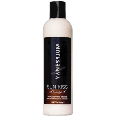 Vanessium SUN KISS Emulsión Aceleradora Bronceado Rápido Corporal. Triple Acción: Regenera, Hidrata y Tonifica la Piel 1 unidad Vanessium SUN KISS Emulsión Aceleradora Bronceado Rápido Corporal. Triple Acción: Regenera, Hidrata y Tonifica la Piel 1 unidad
