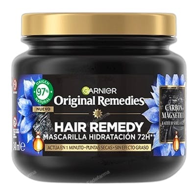 Garnier Original Remedies Mascarilla Carbón Magnético 340 ml Garnier Original Remedies Mascarilla Carbón Magnético 340 ml