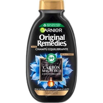 Garnier Original Remedies Carbón Magnético Champú 250 ml