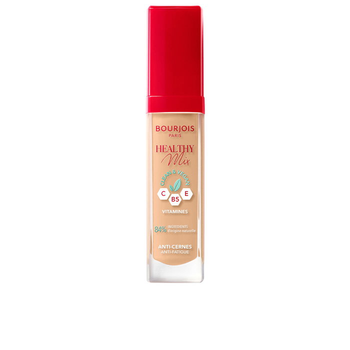 Bourjois Healthy Mix Corrector con Vitaminas - 84% Ingredientes Naturales, Hidratación 24h - Textura Cremosa - #51-light vanilla - 6 ml Bourjois Healthy Mix Corrector con Vitaminas - 84% Ingredientes Naturales, Hidratación 24h - Textura Cremosa - #51-light vanilla - 6 ml