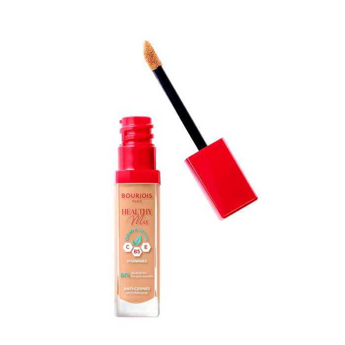 Bourjois HEALTHY MIX Corrector #52-beige con Vitaminas, 6 ml, Cobertura Media-Alta, Hidratación 24h, Acabado Natural Luminoso