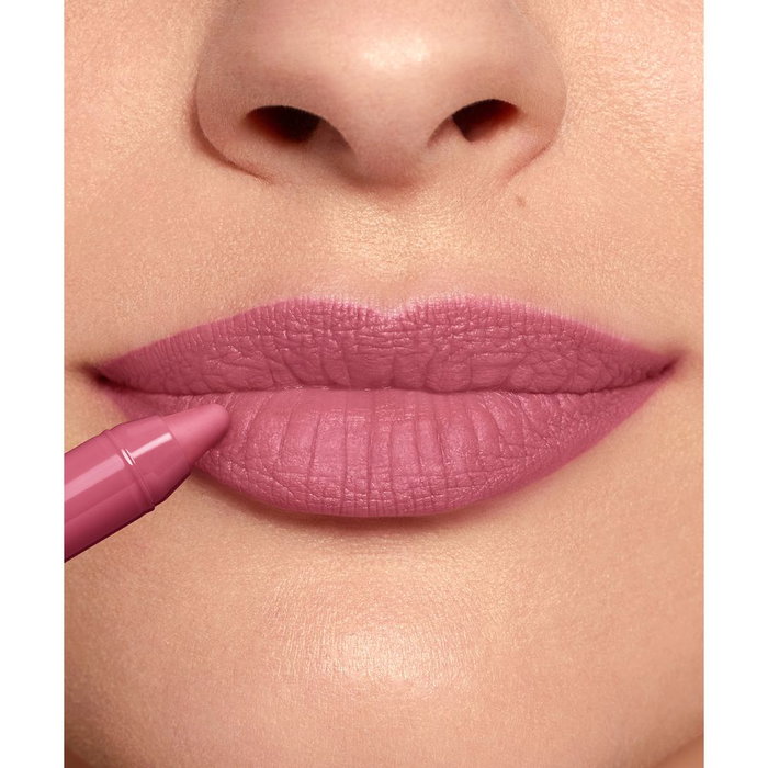 Bourjois Velvet The Pencil #02 Amou Rose - Lápiz Labial Aterciopelado Vegano 1.8 g, Larga Duración, Envase Rotatorio Sin Sacapuntas