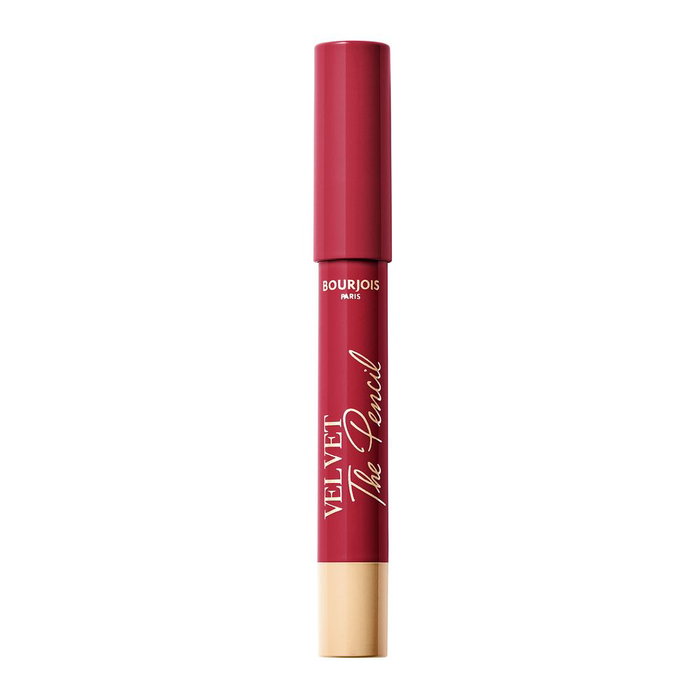 Bourjois VELVET THE PENCIL Lápiz Labial #08-rouge di'vin 1.8 gr Acabado Aterciopelado Vegano Larga Duración Resistente al Agua Bourjois VELVET THE PENCIL Lápiz Labial #08-rouge di'vin 1.8 gr Acabado Aterciopelado Vegano Larga Duración Resistente al Agua
