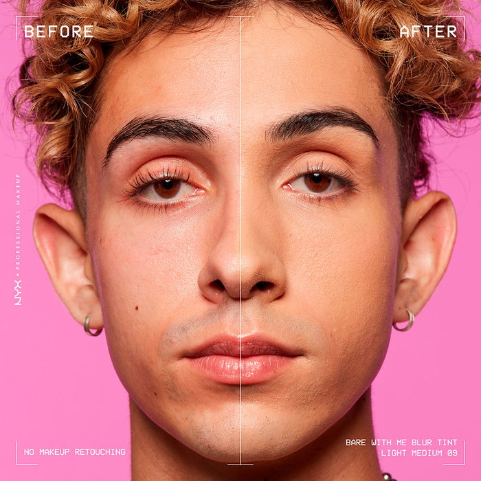 NYX PROFESSIONAL MAKE UP Bare With Me Blur Base de Maquillaje #09-light medium 30 ml