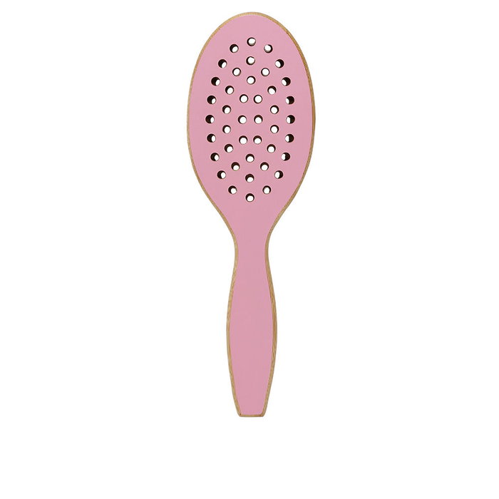 BAMBOOM Cepillo Ovalado para el Pelo Grande de Bambú con Puntas Antiestáticas y Mango Ergonómico, 1 Unidad